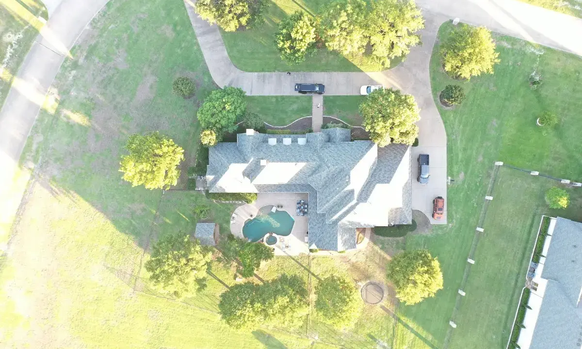 New shingle roof installation on a home in Jamestown